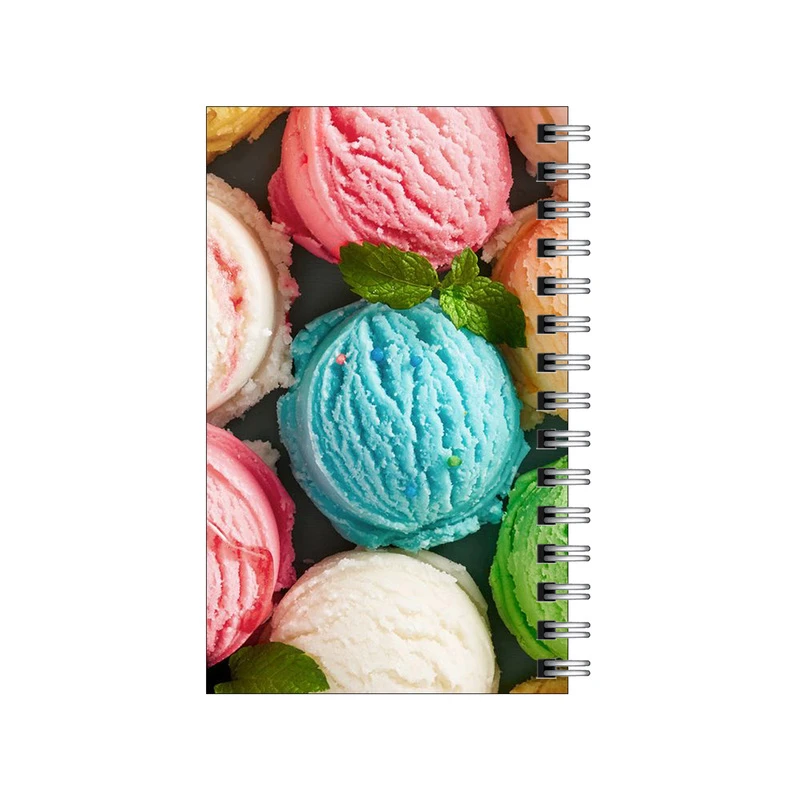 دفترچه یادداشت مدل to do list طرح بستنی رنگی کد 1748730