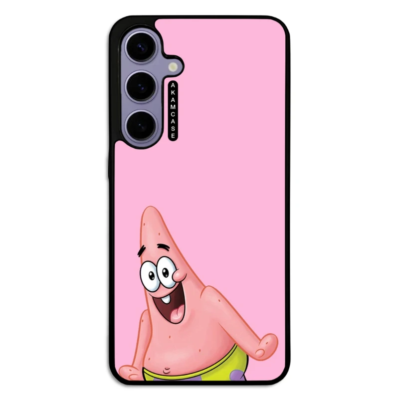 کاور آکام مدل AMC-WSGS24P-SPONGE BOB18 مناسب برای گوشی موبایل سامسونگ Galaxy S24 Plus