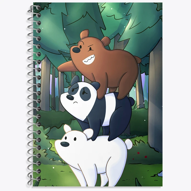 دفتر لغت 50 برگ خندالو طرح سه خرس کله پوک کد N4256