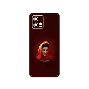 MAHOOT Portrait of an Indian Woman Cover Sticker for Motorola Moto G72