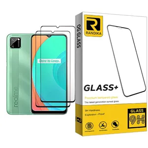 Randika Randika Glass MIX002 Screen Protector For Realme C11 Pack Of 2