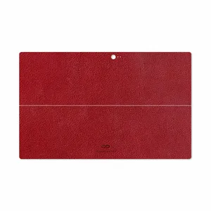 MAHOOT Red-Leather Cover Sticker for Microsoft Surface 2 RT 2013