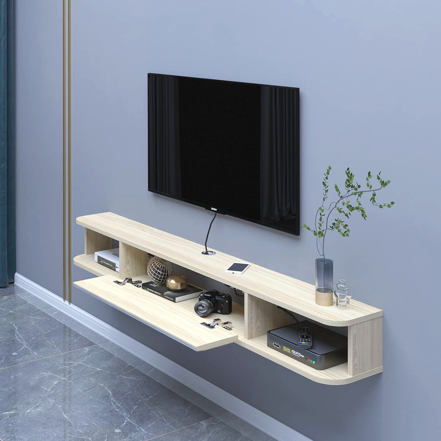 میز تلویزیون دیواری مدل DL121M