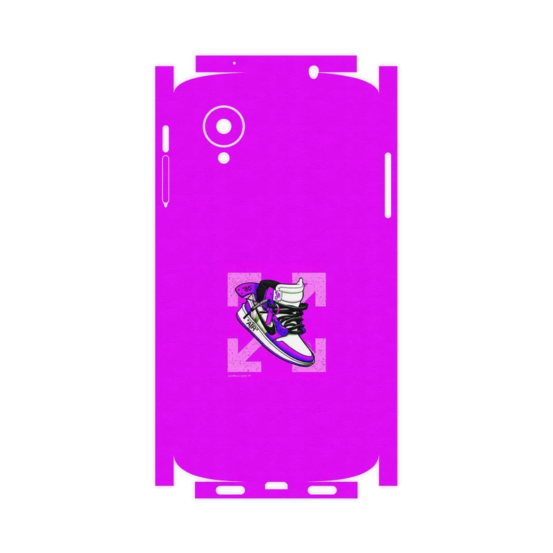 برچسب پوششی ماهوت مدل Nike Air Sneaker Digital Art-FullSkin مناسب برای گوشی موبایل گوگل Nexus 5