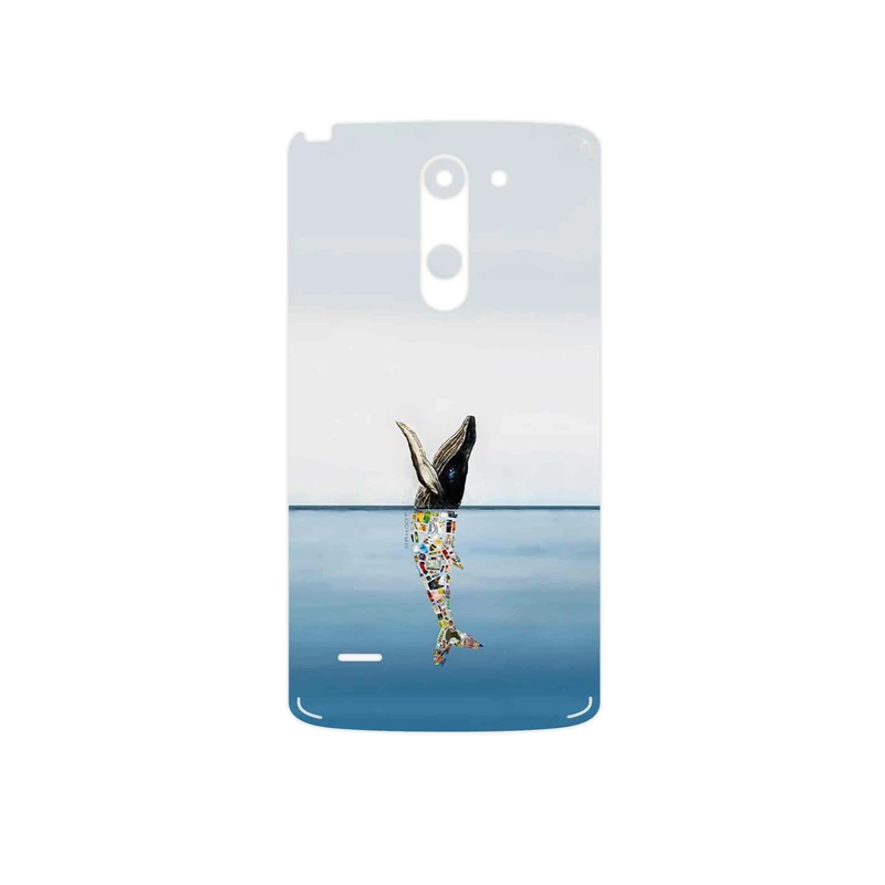 برچسب پوششی ماهوت مدل Collage of Sea Trash مناسب برای گوشی موبایل ال جی G3 Stylus