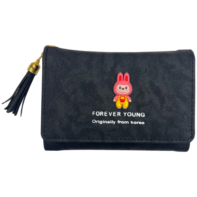 کیف پول دخترانه مدل لبوبو کد KZD-0160