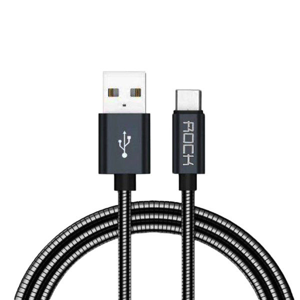  کابل تبدیل USB به USB-C راک مدل RC-24 طول 1 متر
