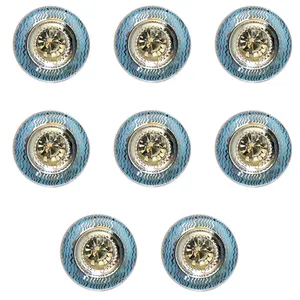 دکمه مدل نگین کد FIR-L378 بسته 8 عددی