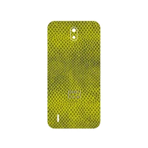 MAHOOT Yellow Snake Skin Cover Sticker for Nokia C1