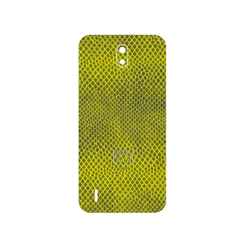 برچسب پوششی ماهوت مدل Yellow Snake Skin مناسب برای گوشی موبایل نوکیا C1