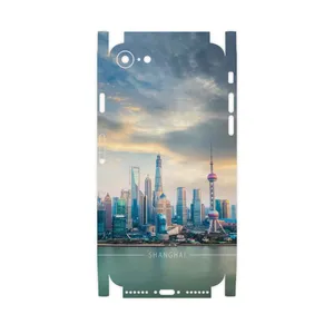 MAHOOT Shanghai-City-FullSkin Cover Sticker for Apple iPhone SE 2022