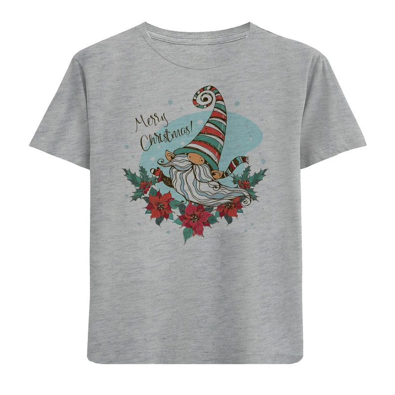 تی شرت آستین کوتاه پسرانه مدل کریسمس N02