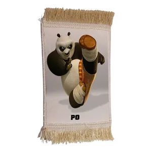 فرش ماشینی دیوارکوب مدل پاندا کونگ فو کار کد 35