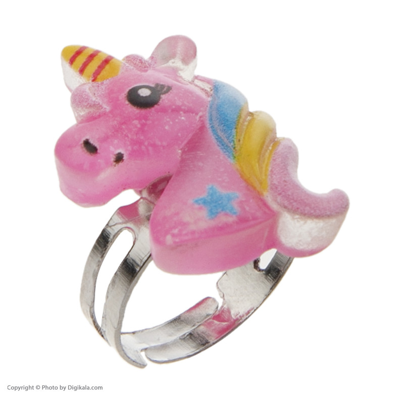 انگشتر دخترانه کد MHM مجموعه 5 عددی