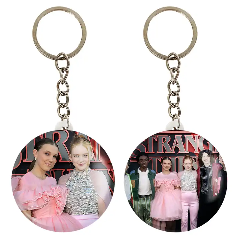 جاکلیدی خندالو مدل سیدی و میلی سریال استرنجر تینگز Stranger Things کد 1934019341 مجموعه 2 عددی