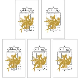 کتاب وازیگاه فرهنگ آئین بازی و سرگرمی های مردم ایران اثر جمعی از نویسندگان انتشارات آرون 5 جلدی