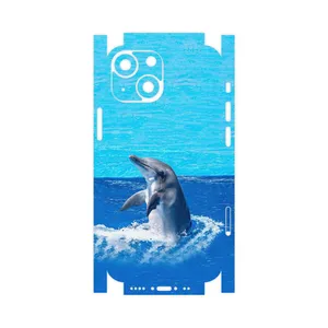 MAHOOT Dolphin-FullSkin Cover Sticker for Apple iPhone 13 Mini