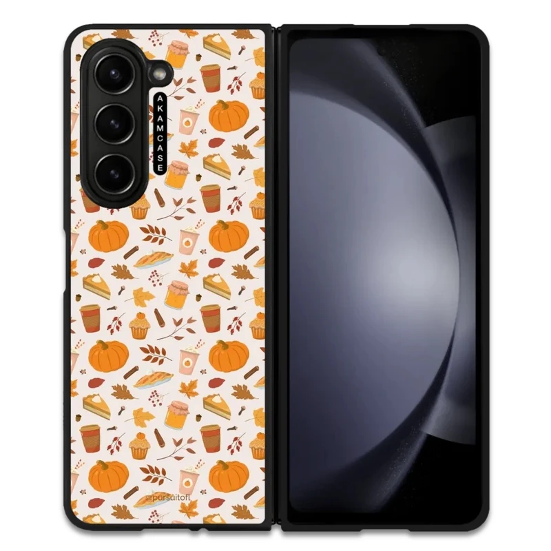 کاور آکام مدل AMC-WSGZFOLD5-PUMPKIN-20 مناسب برای گوشی موبایل سامسونگ Galaxy Z Fold 5