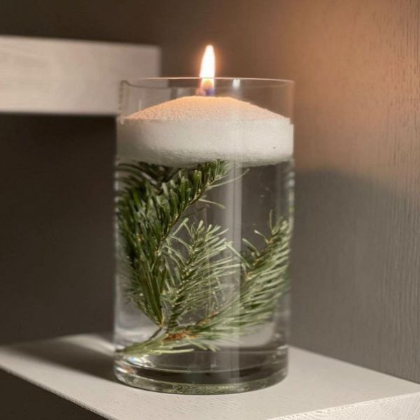 شمع مهتاب مدل پودری معطر وزن 250 گرم