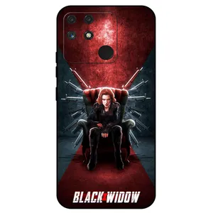 Megafone Black Widow 5423 Cover For Realme Narzo 50A