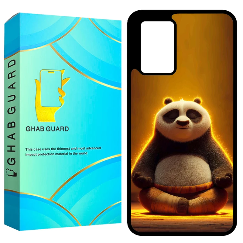 کاور قاب گارد طرح پاندا کنگفوکار مدل GCHP11S مناسب برای گوشی موبایل شیائومی Redmi Note 11 4G / Redmi Note 11S 4G