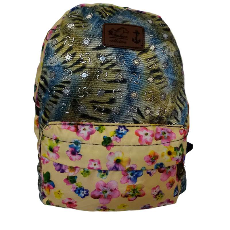 کوله پشتی طرح گل مدل A830