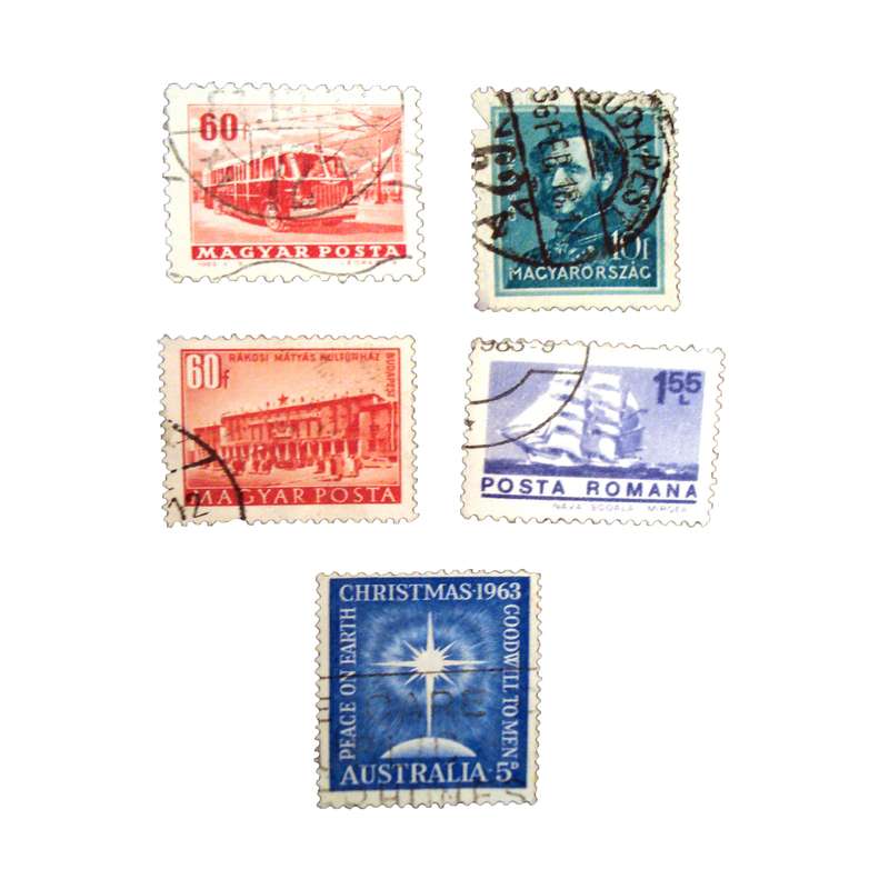 تمبر یادگاری مدل ملل کد DS1694 مجموعه 5 عددی