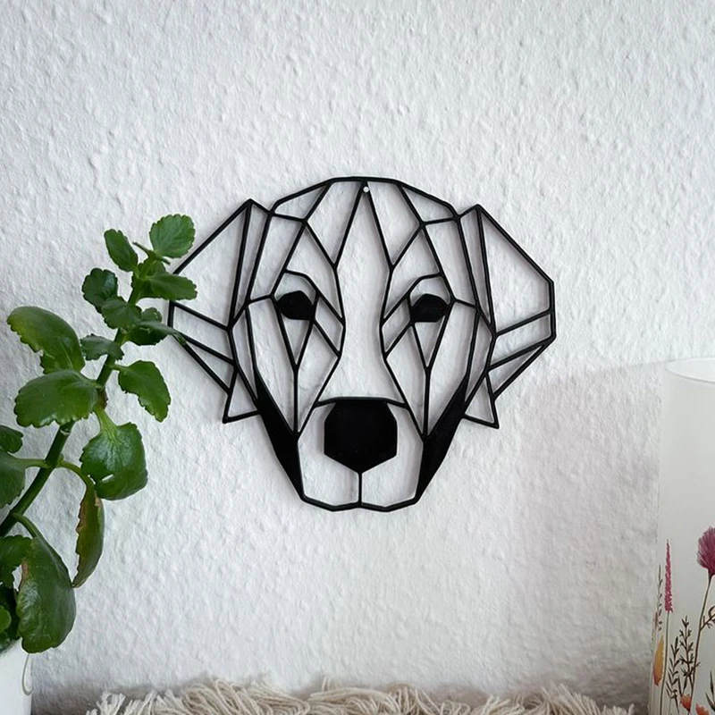 دیوارکوب دیزانور طرح سگ مدل 30 کد A040