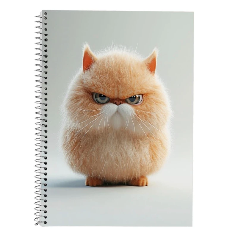 دفتر لغت 50 برگ مدوپد طرح سگ و گربه کد DF17225