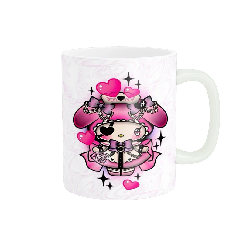 ماگ پاد آفرین مدل فانتزی طرح ملودی کیوت عروسکی ترند کد p11143