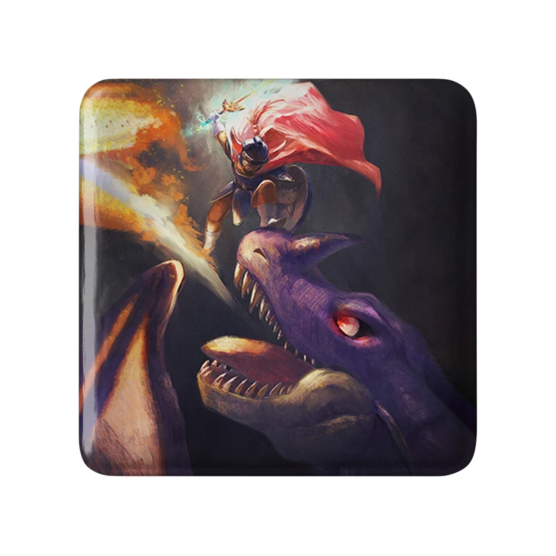 مگنت خندالو طرح بازی دراگون کوئست (Dragon Quest) مدل مربعی کد 35192