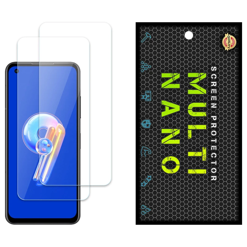 محافظ صفحه نمایش مولتی نانو مدل X-S2N مناسب برای گوشی موبایل ایسوس Zenfone 9 بسته دو عددی
