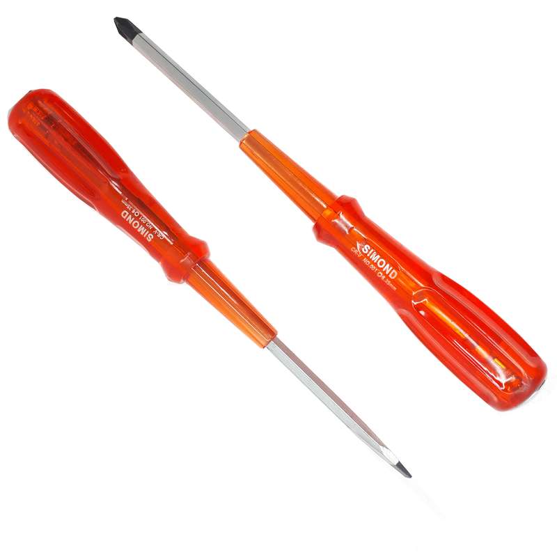 پیچ گوشتی ضربه خور سیموند مدل RTY678 مجموعه دو عددی