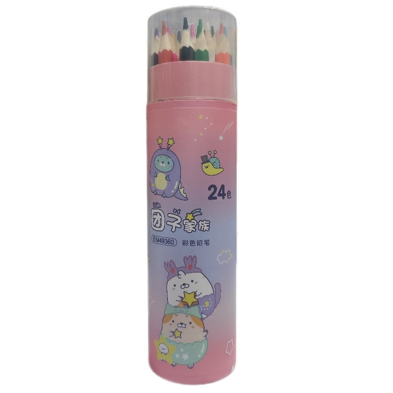 مداد رنگی 24 رنگ تونزی مدل لوله ای
