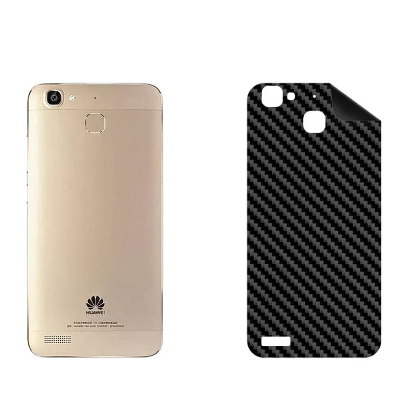 برچسب پوششی بستور مدل BT-Fiber طرح فیبر کربن مناسب برای گوشی موبایل هوآوی Enjoy 5S