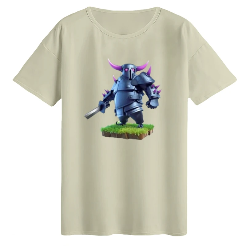 تی‌شرت لانگ آستین کوتاه زنانه مدل کلش رویال کد۱۱