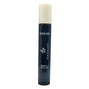 عطر جیبی مردانه سوئیس آرمه مدل HAYAATI با رایحه خنک و تلخ  حجم ۳۵ میلی‌لیتر