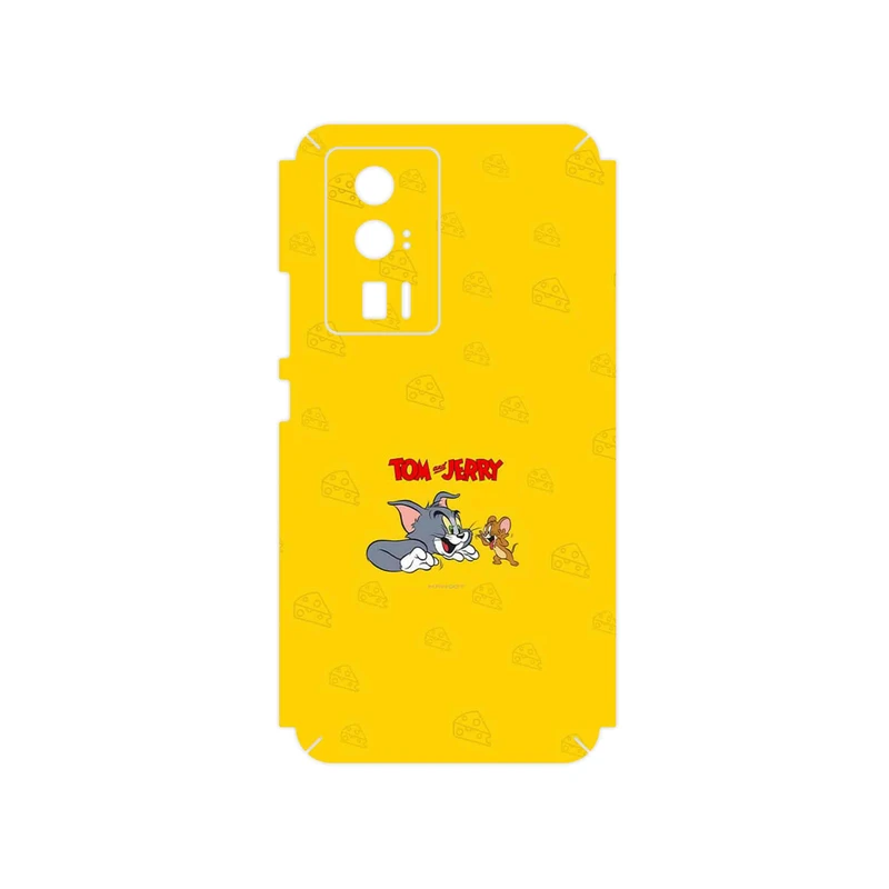 برچسب پوششی ماهوت مدل Tom and Jerry مناسب برای گوشی موبایل شیائومی Poco F5 Pro
