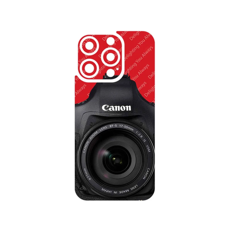 برچسب پوششی ماهوت مدل Canon_Logo مناسب برای گوشی موبایل اپل iPhone 15 Pro