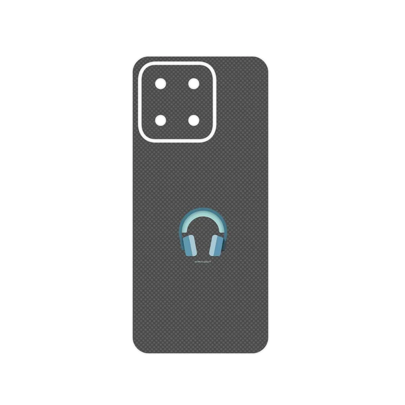 برچسب پوششی ماهوت مدل Minimal Headphone Icon مناسب برای گوشی موبایل آنر X5b Plus