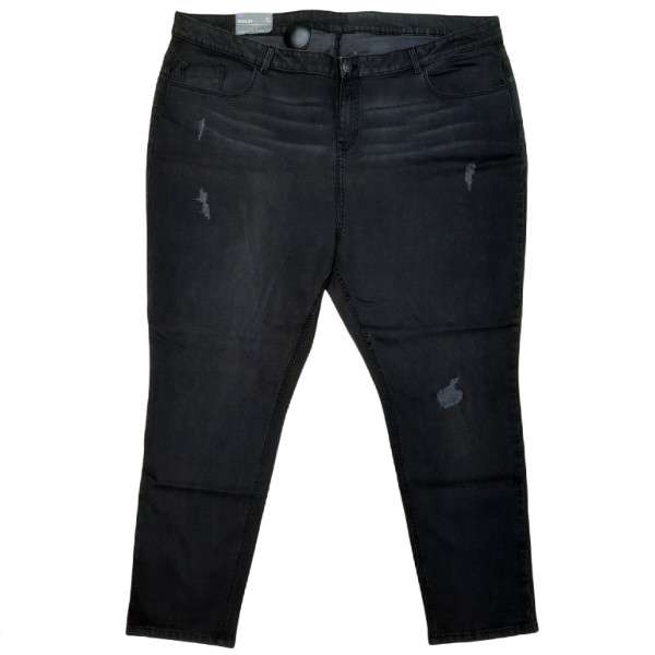 شلوار جین زنانه مدل زابدار