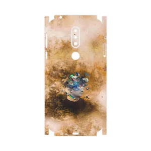 MAHOOT Collage of surreal Portrait of Men-FullSkin Cover Sticker for Nokia 7.1