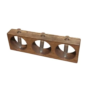 گلدان دکوری تهران پَروتز مدل چوبی کد G-0003