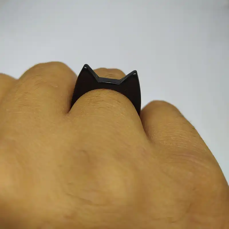 انگشتر مدل گربه ای