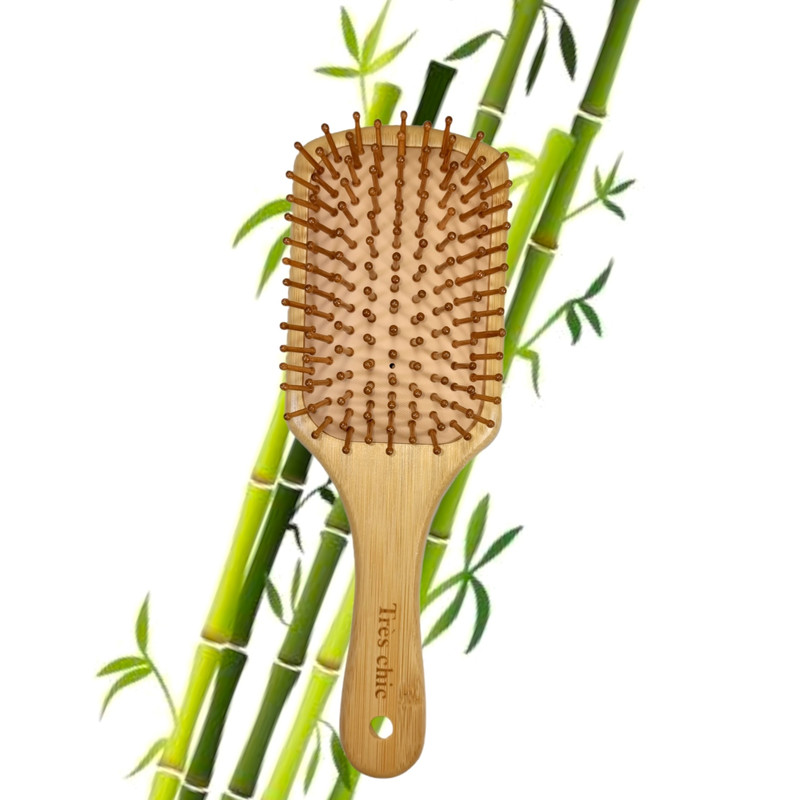 برس مو ترسچیک مدل چوبی بامبو 00