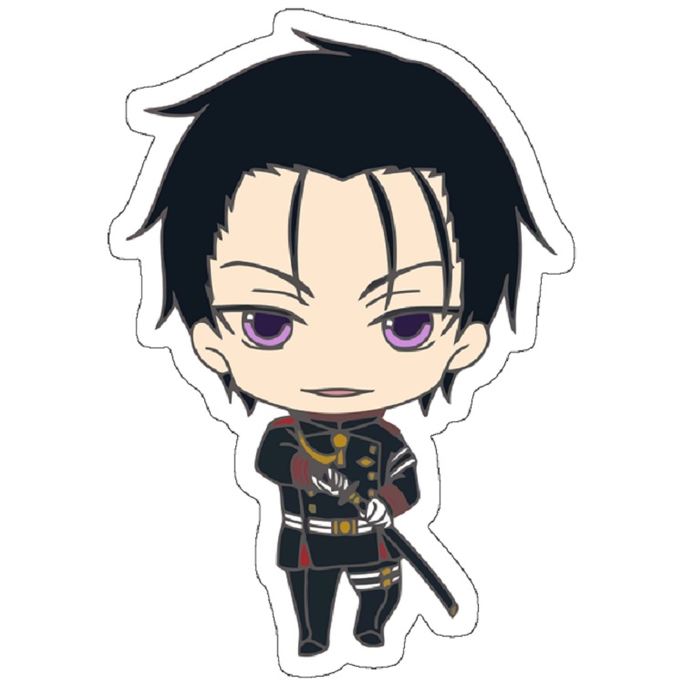 استیکر لپ تاپ مدل Guren Ichinose chibi