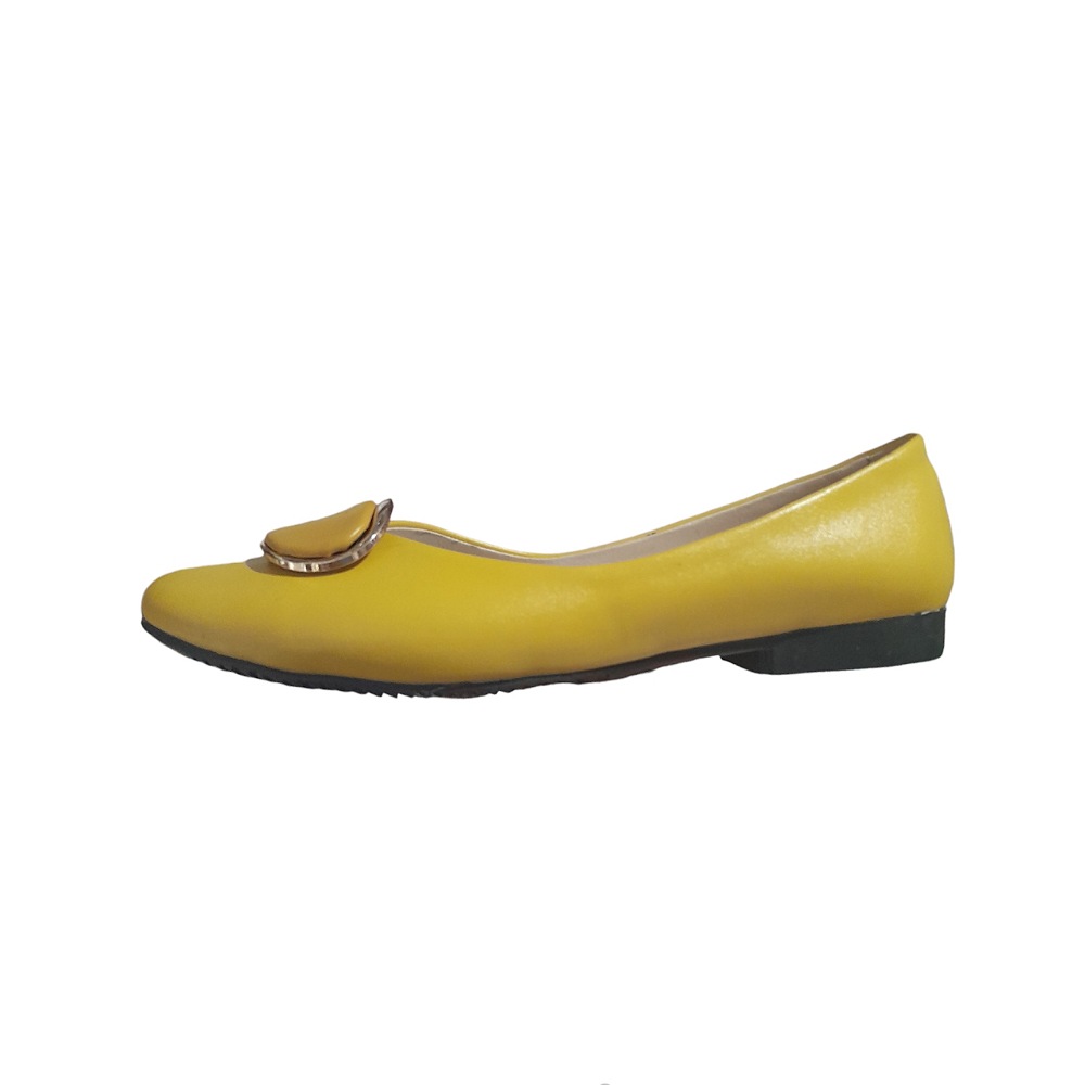کفش زنانه مدل مینا B5 رنگ زرد