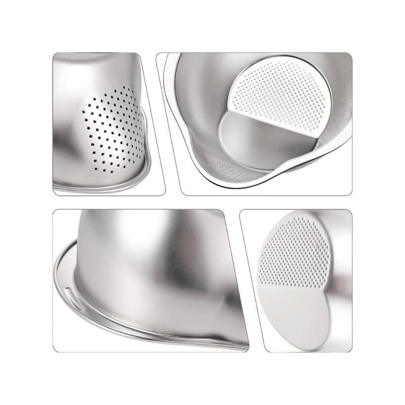 آبکش و لگن آشپزخانه مدل جادویی 1*2 کد AH