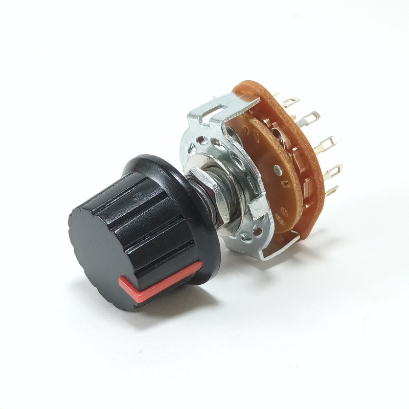 کلید سلکتور 12حالته مدل فلزی کد 385