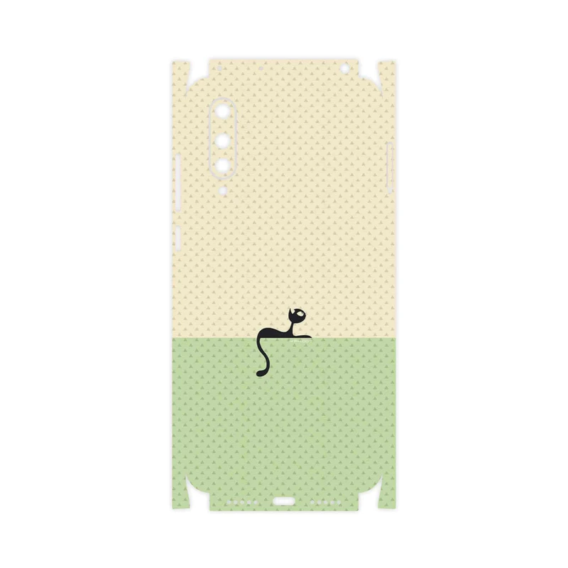 برچسب پوششی ماهوت مدل Minimal Internet Cat Icon-FullSkin مناسب برای گوشی موبایل شیائومی MI 9 Lite